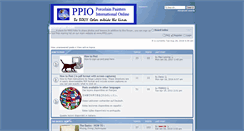 Desktop Screenshot of ppioforum.com